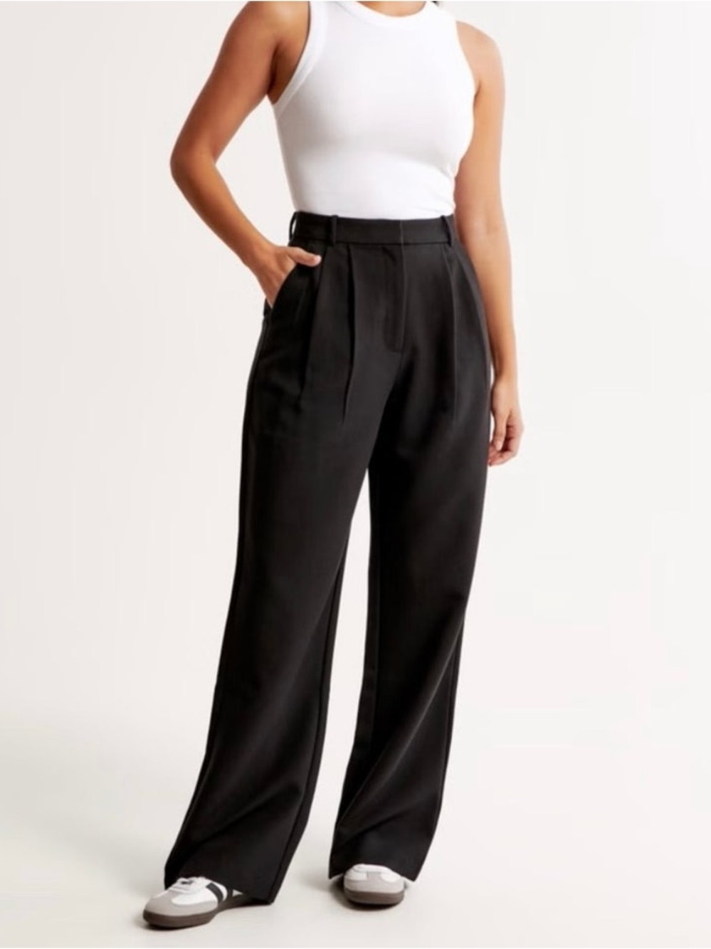 Abercrombie & Fitch Sloane Tailored Pants Short Inseam